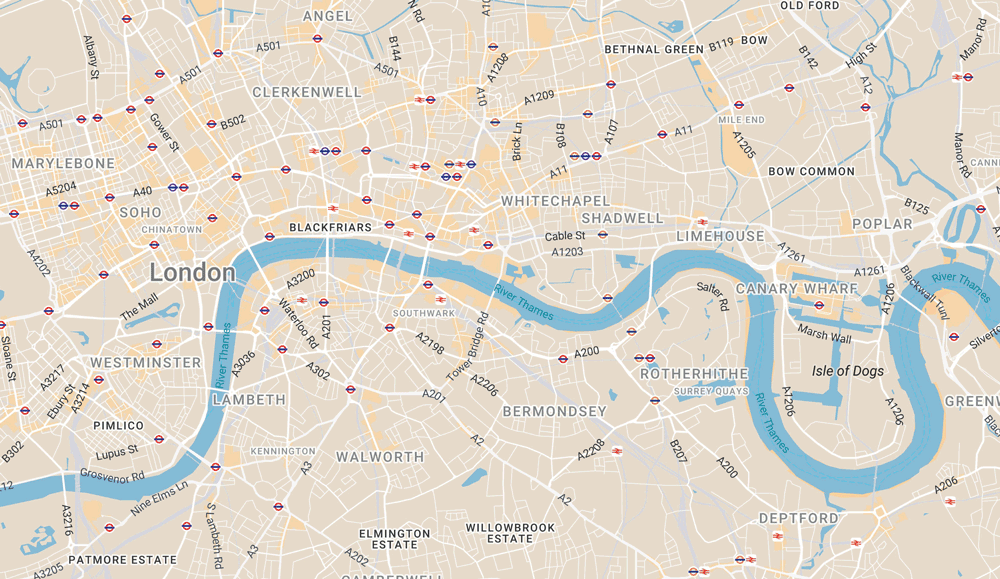 map of locations